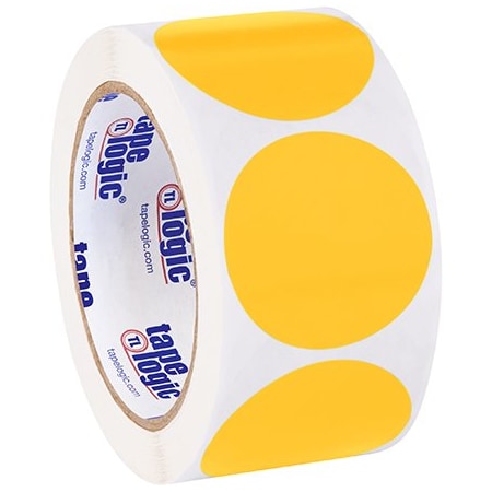 Bsc Preferred 2'' White Inventory Circle Labels BUY00019794